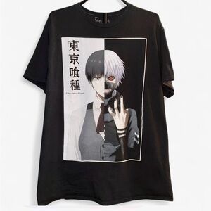 Tokyo Ghoul Ken Kaneke Split-Face Graphic Tee